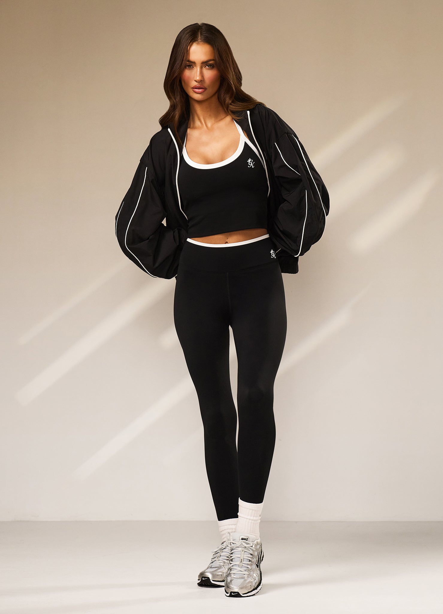 Gym King 365 Contrast Legging - Black