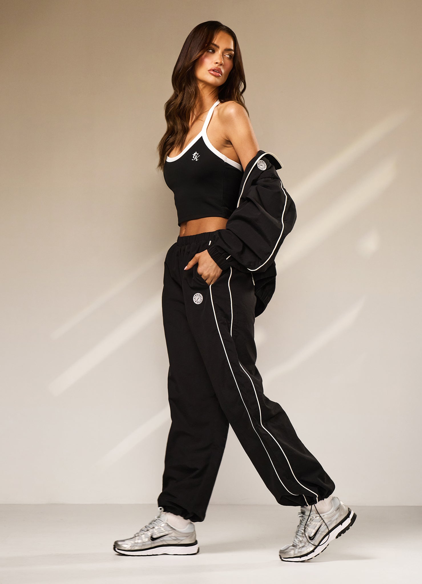 Gym King Composure Woven Tracksuit - Black