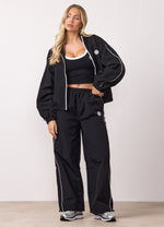 Gym King Composure Woven Tracksuit - Black