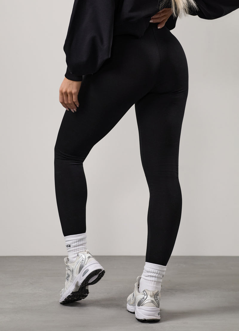 Gym King Fundamental Jersey Legging - Black