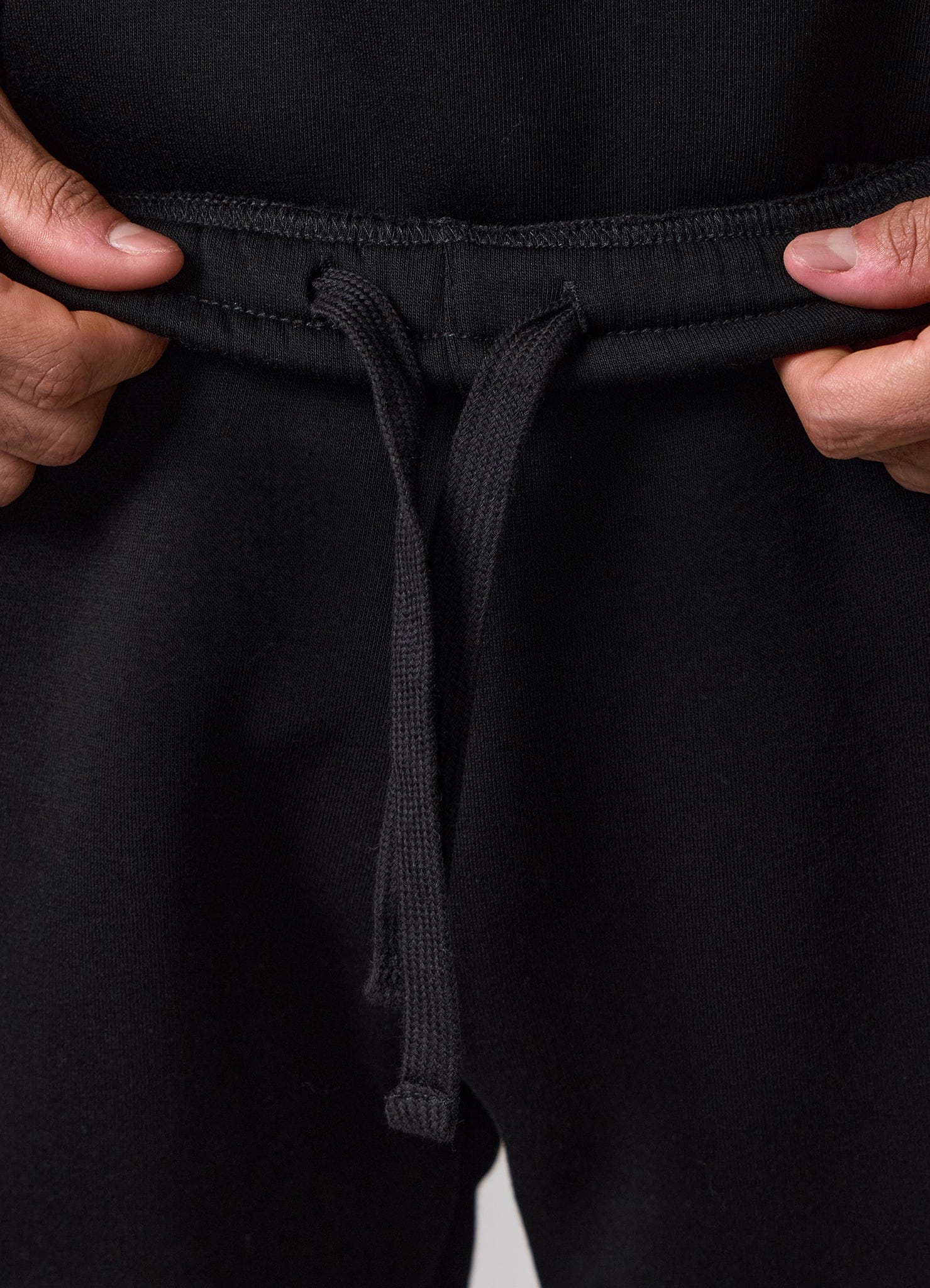 Gym King Core Piped Fleece Jogger - Black