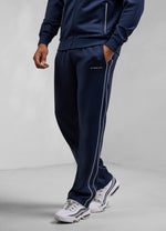 Gym King Core Piped Full Zip Tracksuit - Navy