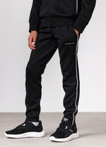 Gym King Kids Core Piped Tapered Leg Jogger - Black thumbnail