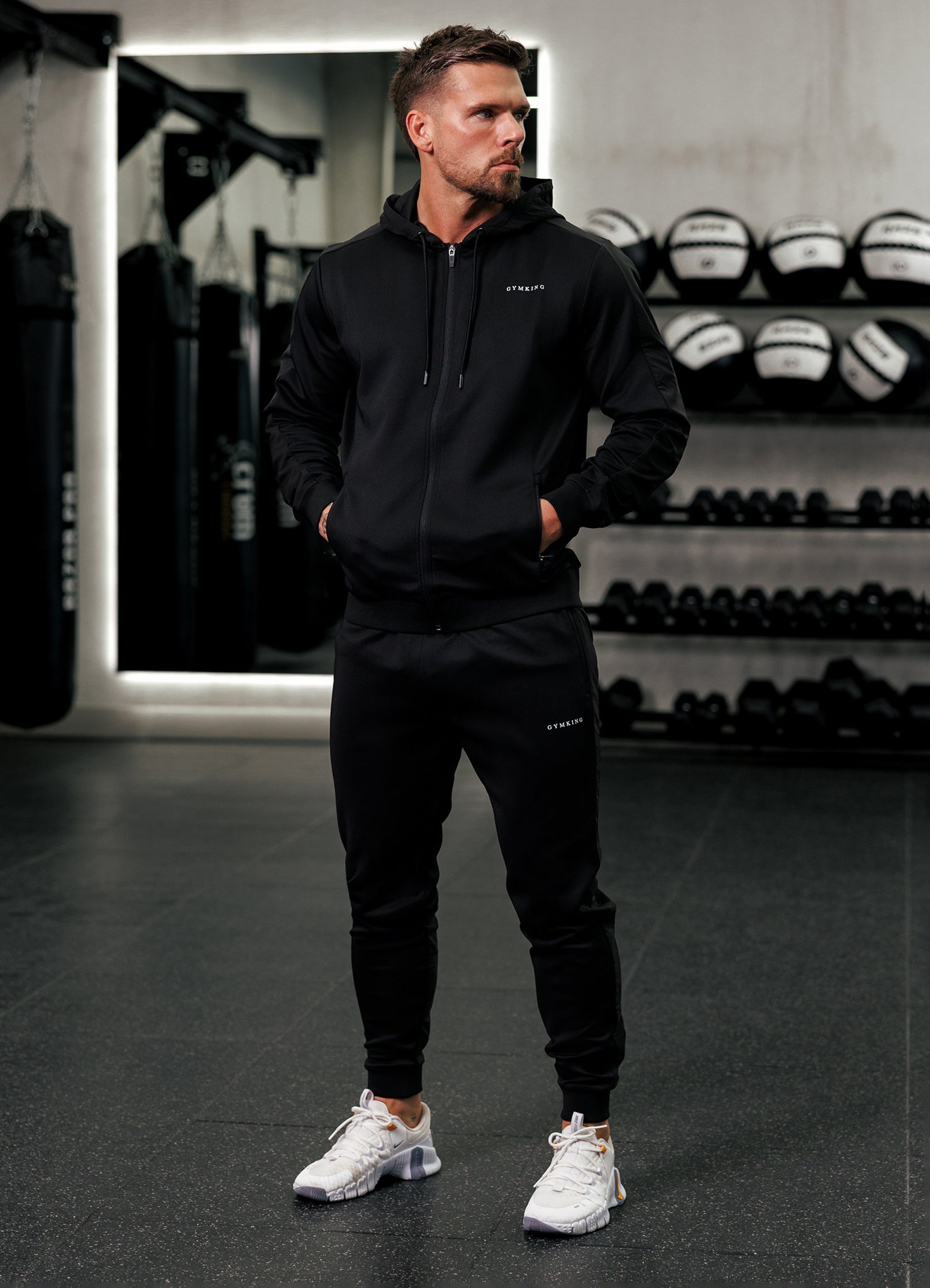 Gym King Core Plus Panel Hood - Black