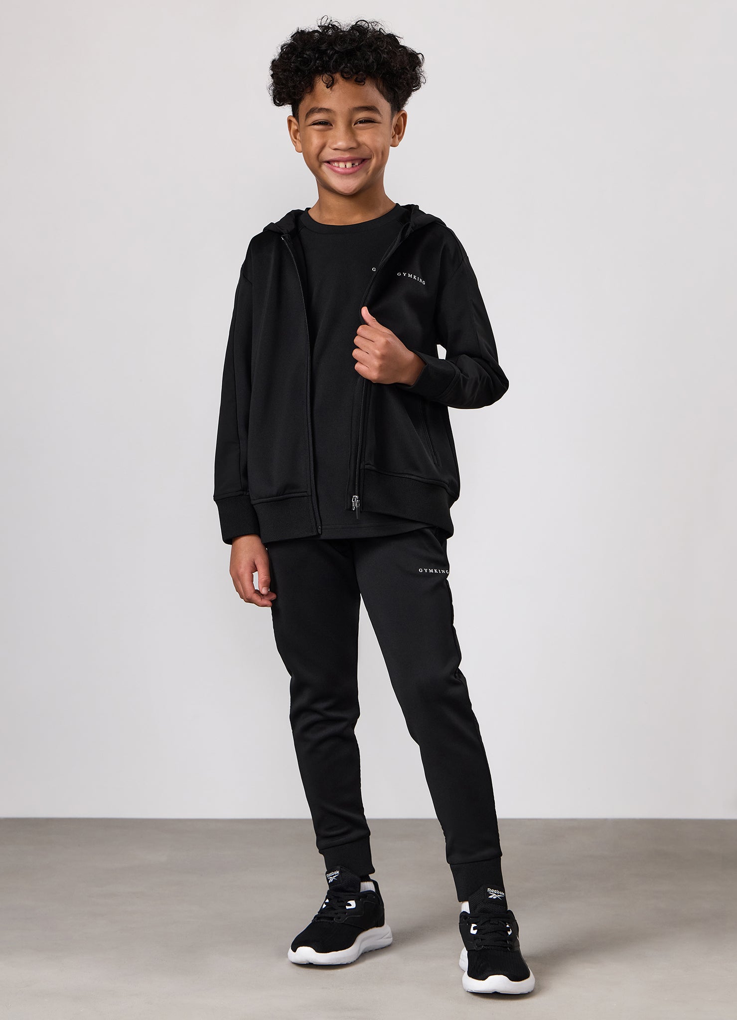 Gym King Kids Core Plus Panel Hood - Black