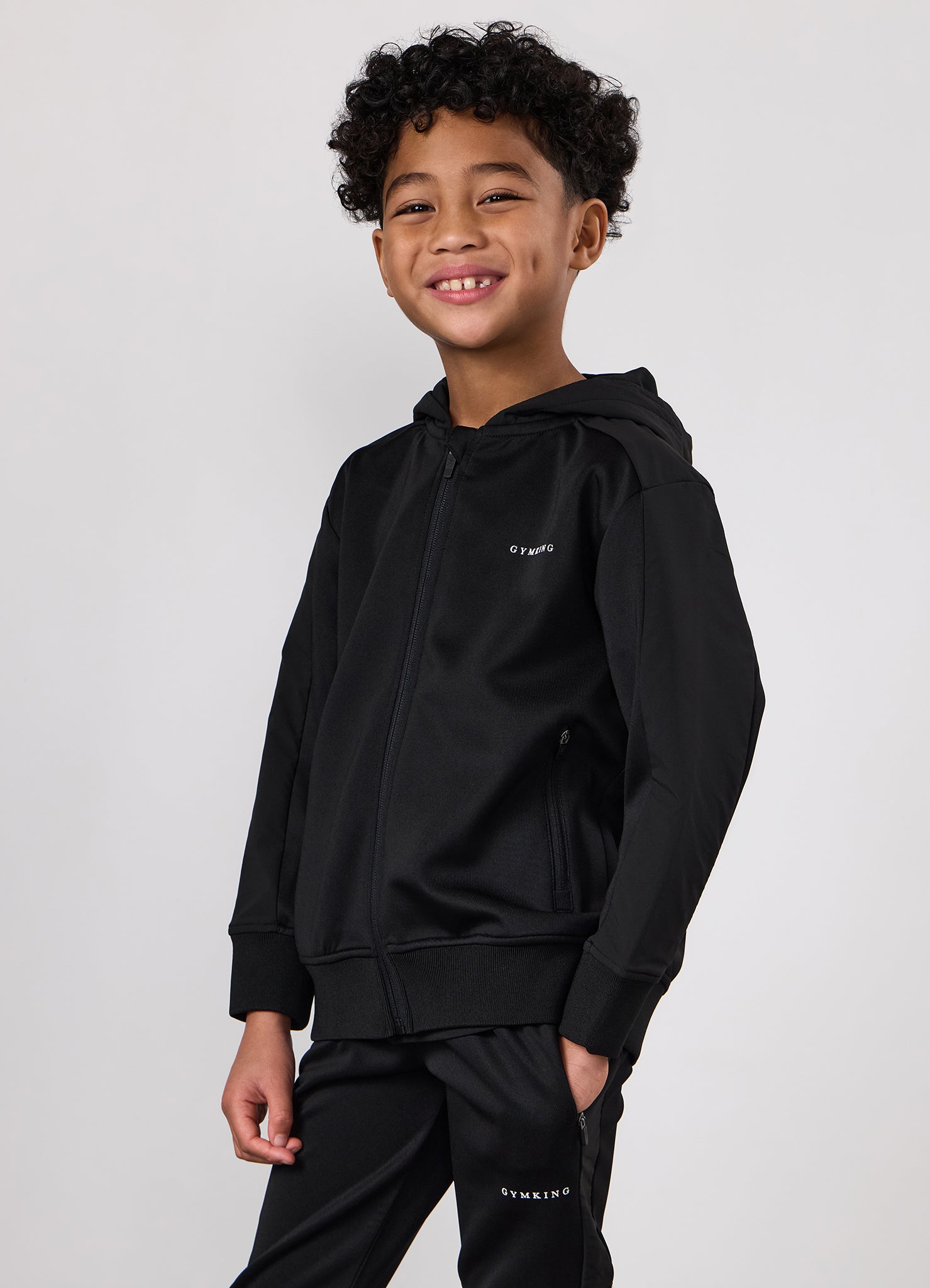 Gym King Kids Core Plus Panel Hood - Black
