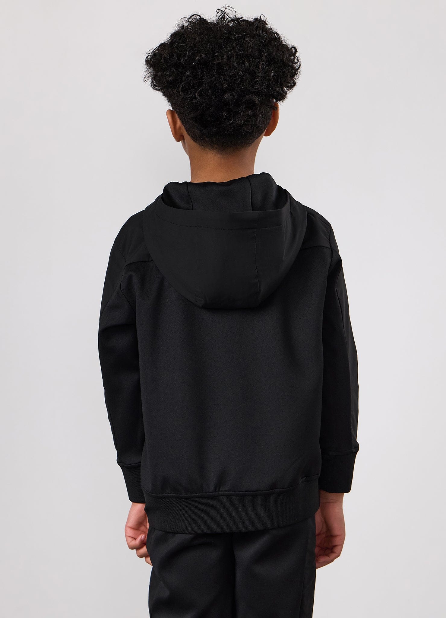 Gym King Kids Core Plus Panel Hoodie - Black