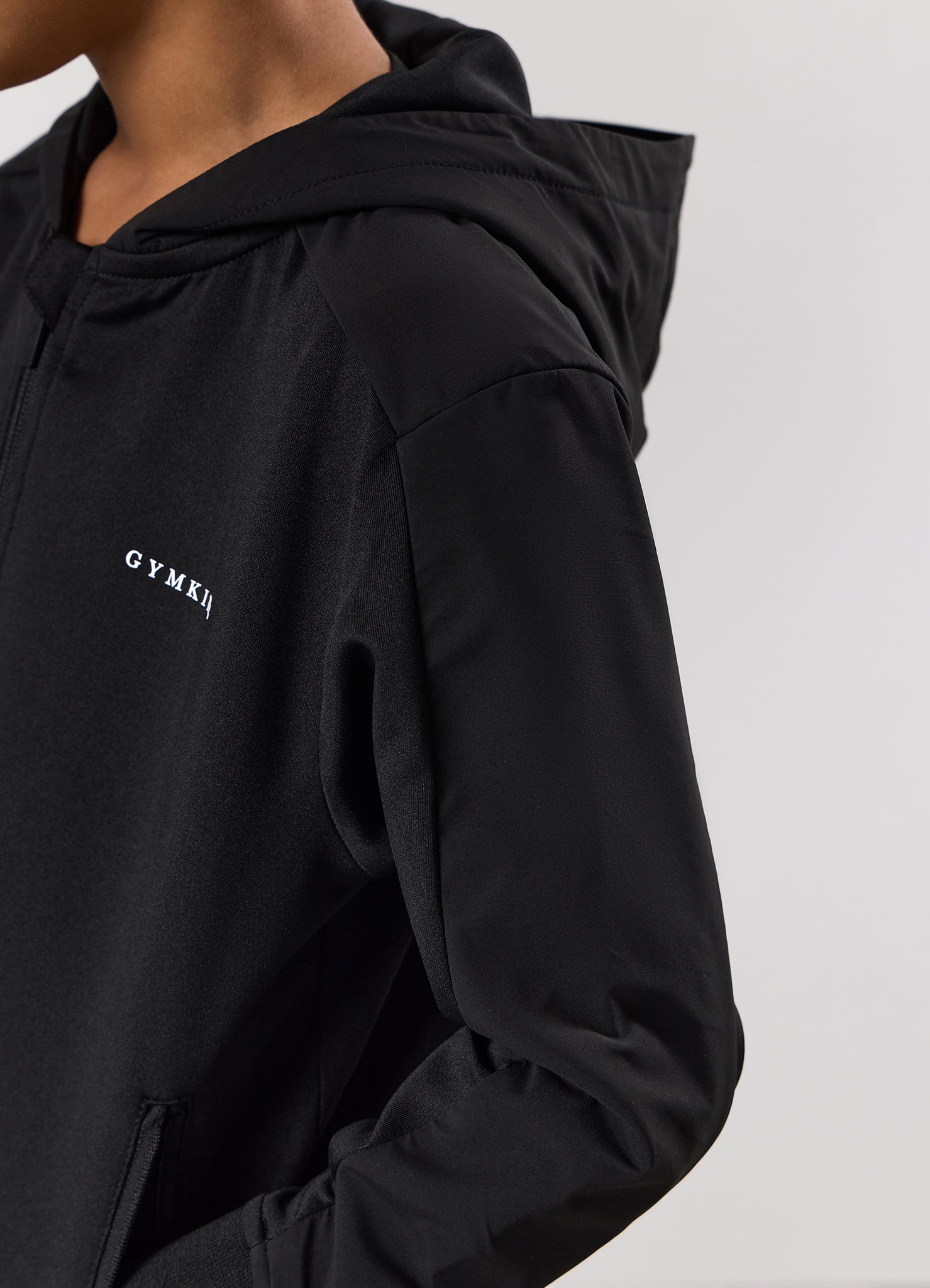 Gym King Kids Core Plus Panel Hood - Black