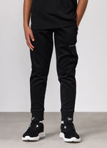 Gym King Kids Core Plus Panel Full Zip Hood Tracksuit - Black