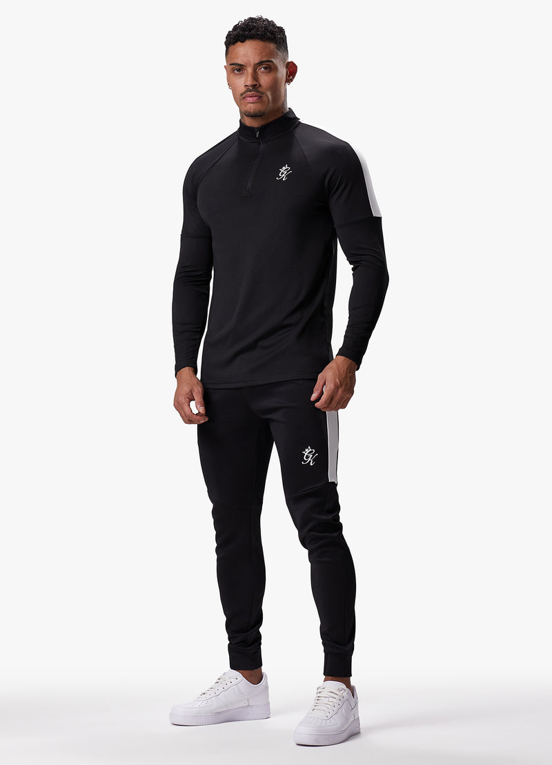 Gym King Core Plus Poly Funnel & Jogger - Black