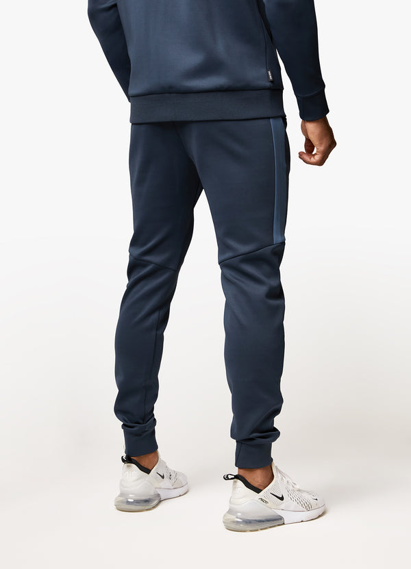 Gym King Core Plus Poly Jogger - Deep Blue