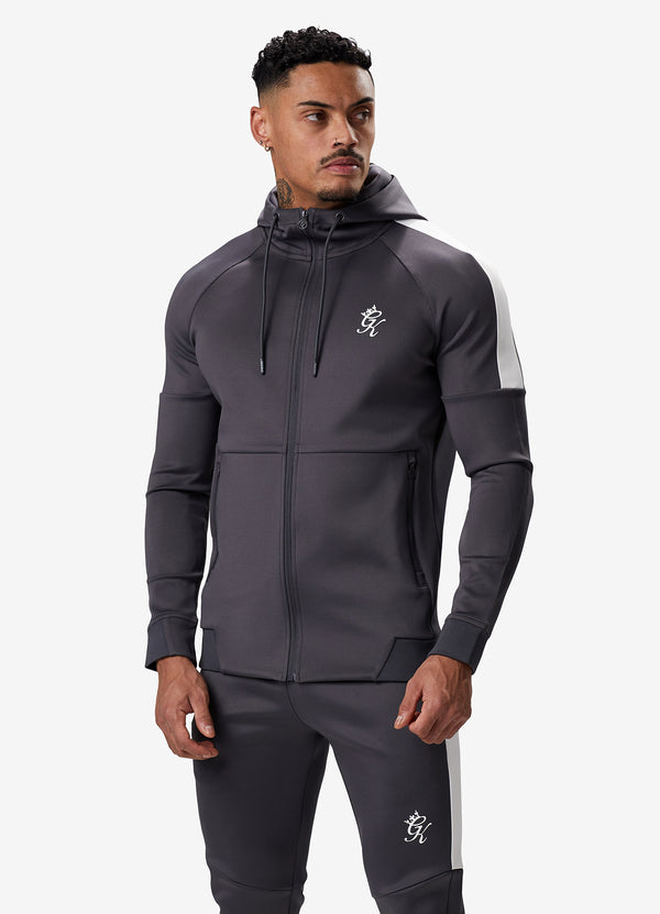 Gym King Core Plus Poly FZ Hood - Graphite