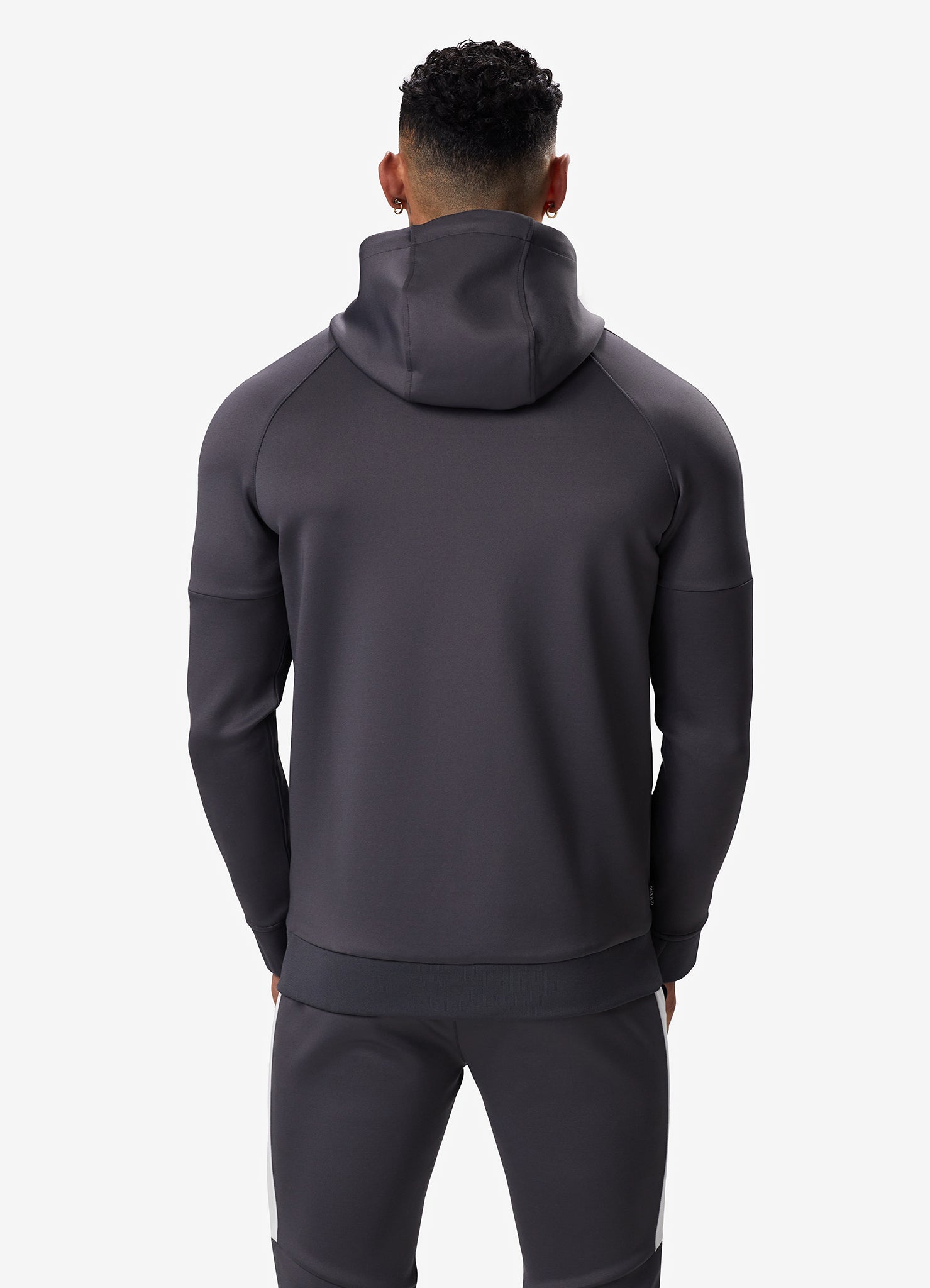 Gym king poly zip hooded top deals
