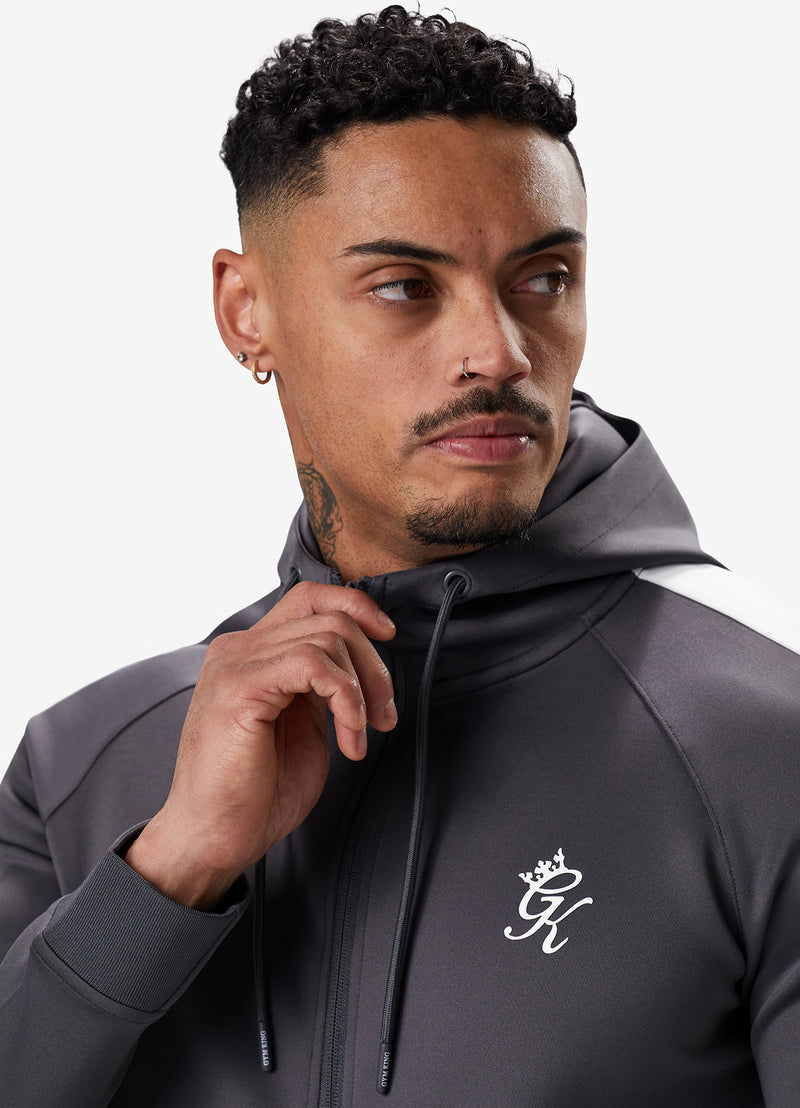 Gym King Core Plus Poly FZ Hood - Graphite