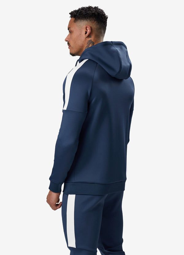 Gym King Core Plus Poly FZ Hood - Moonlight Blue