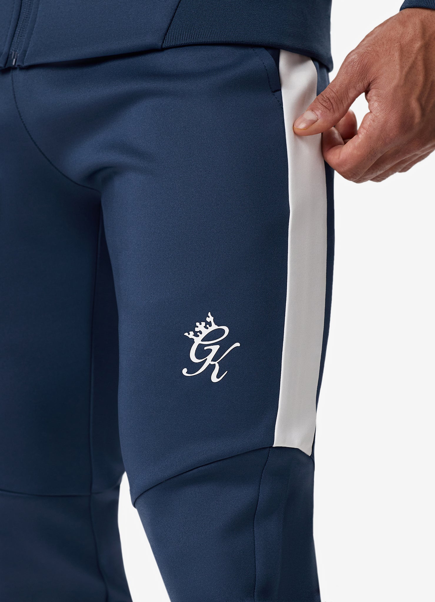 Gym King Core Plus Poly Jogger Moonlight Blue M