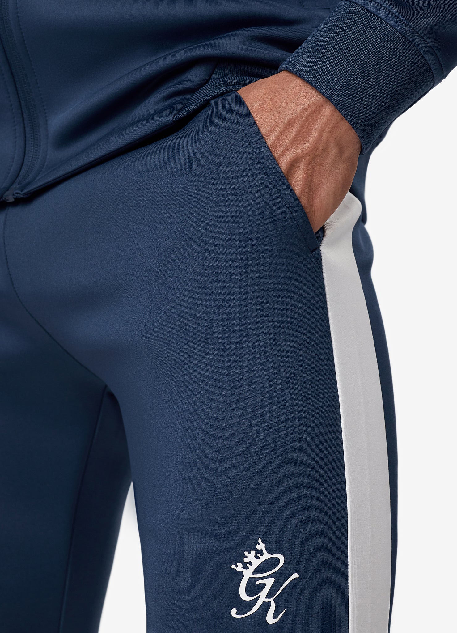 Gym King Core Plus Poly Jogger - Moonlight Blue