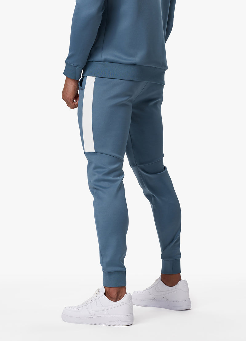 Gym King Core Plus Poly Jogger - Smoke Blue