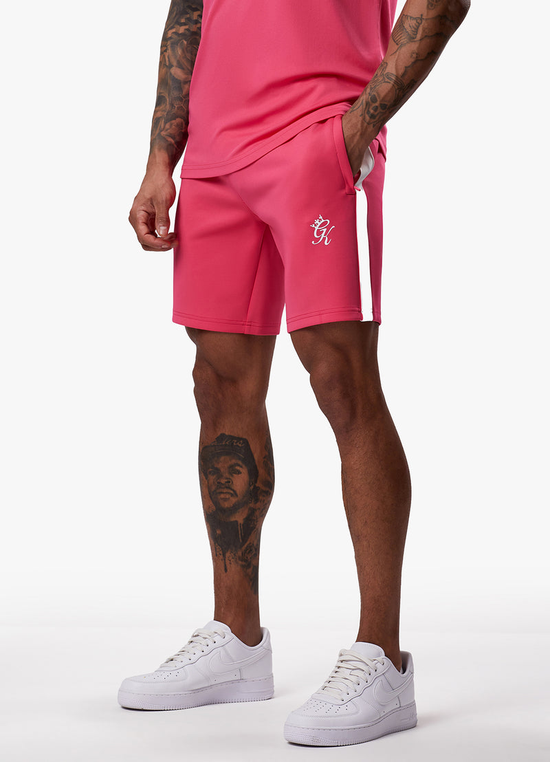 Gym King Core Plus Poly Short - Fuchsia