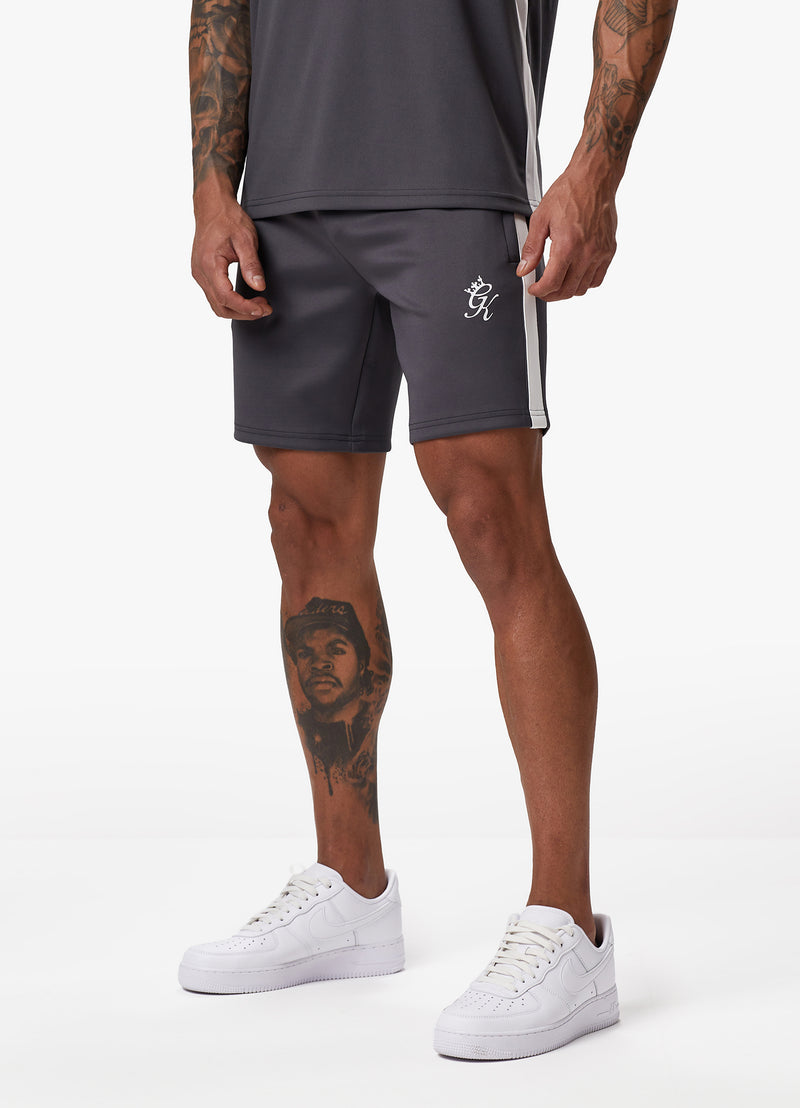 Gym King Core Plus Poly Short - Graphite