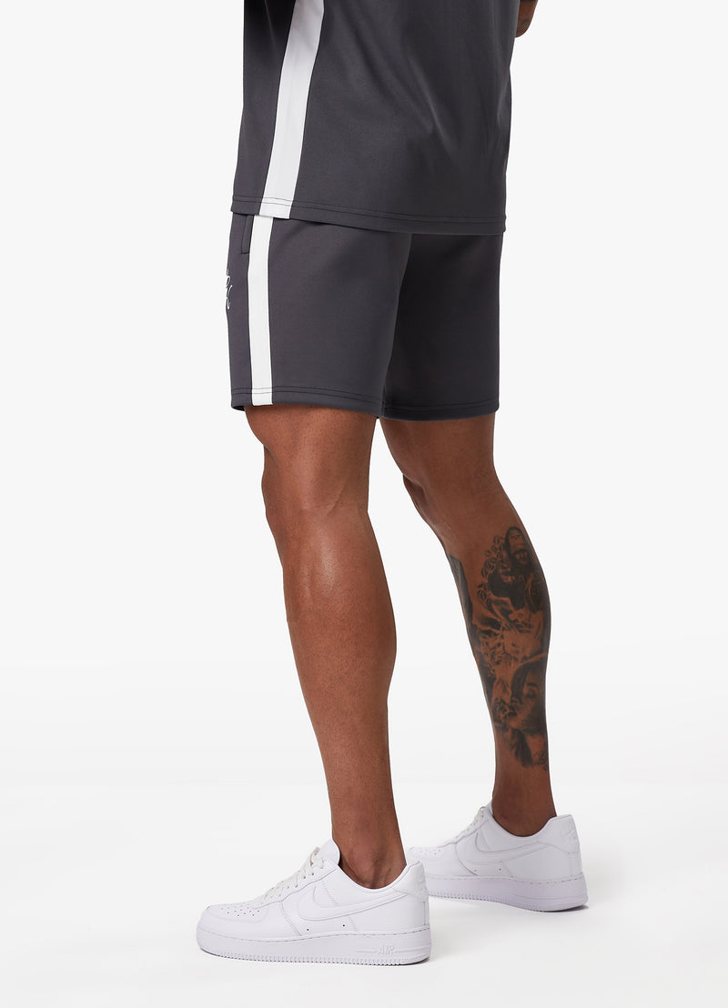 Gym King Core Plus Poly Short - Graphite