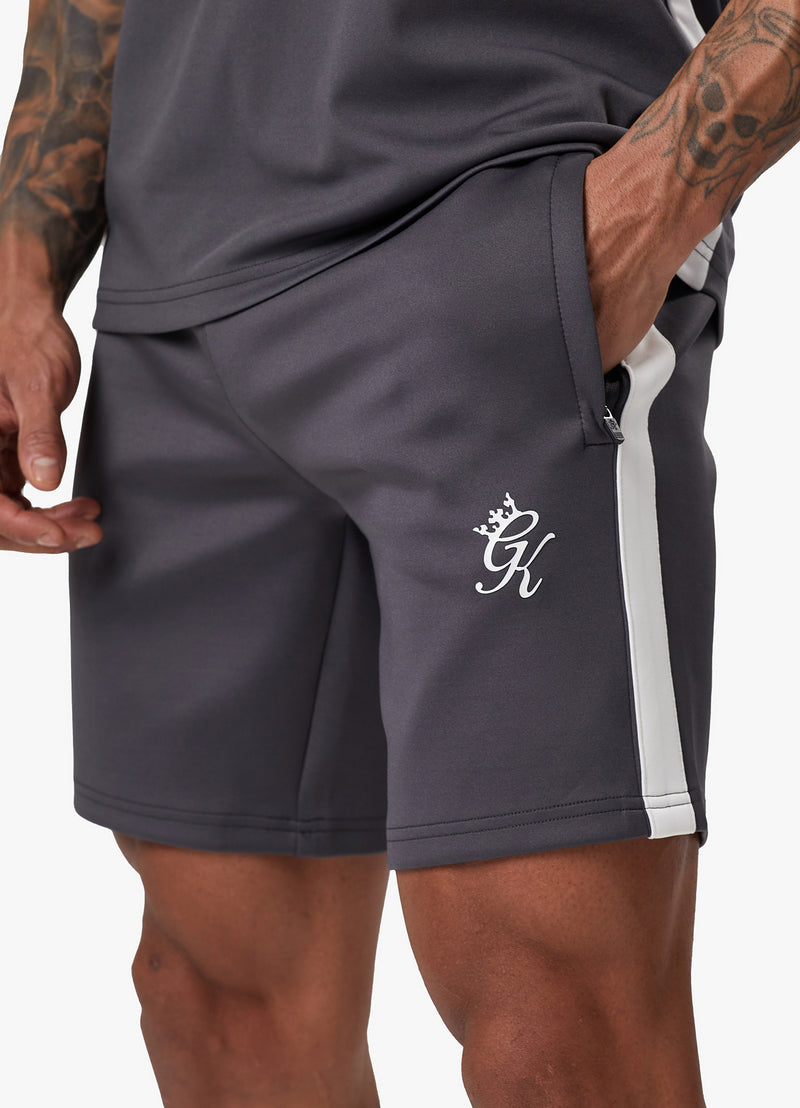 Gym King Core Plus Poly Short - Graphite