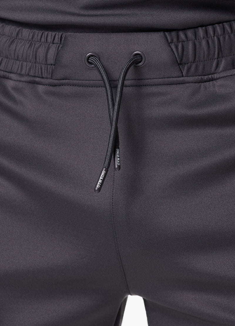 Gym King Core Plus Poly Short - Graphite