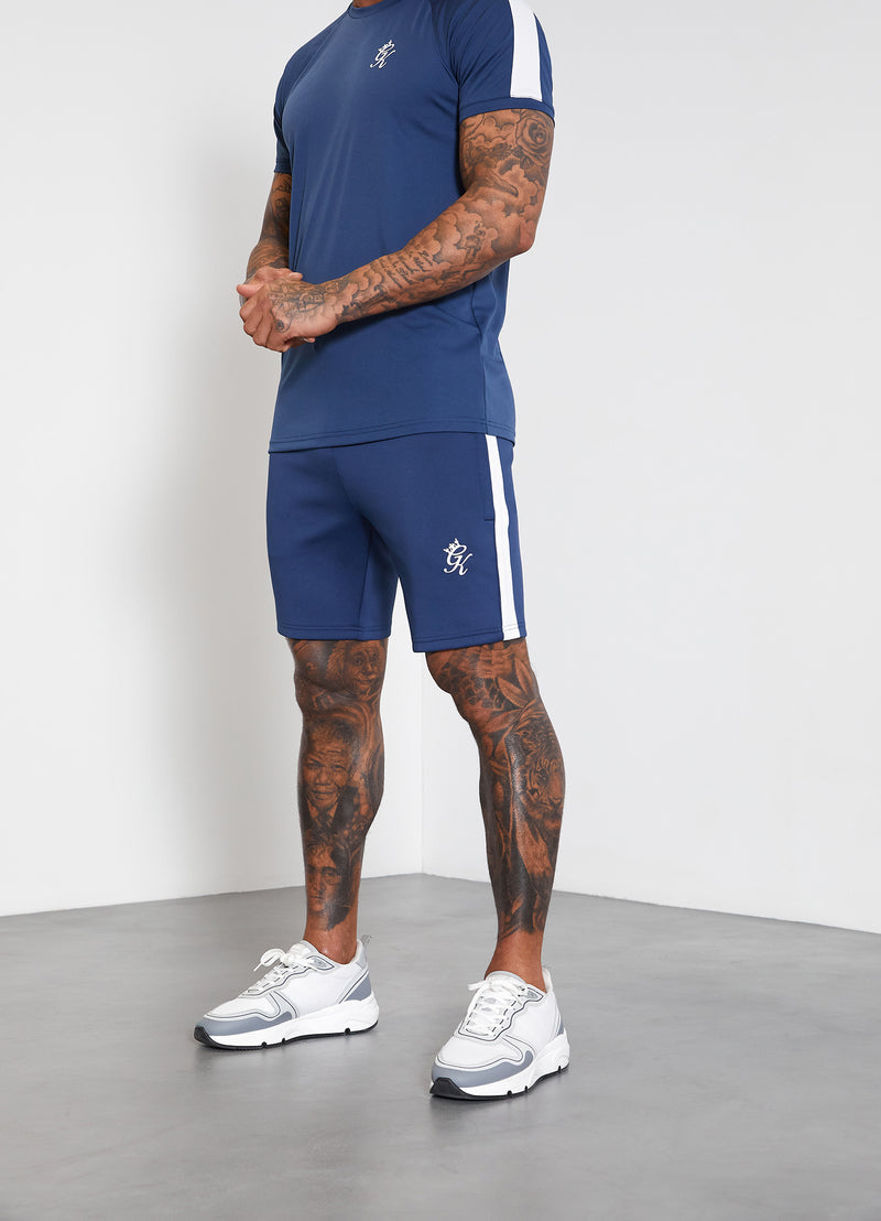 Gym King Core Plus Poly Short - Moonlight Blue