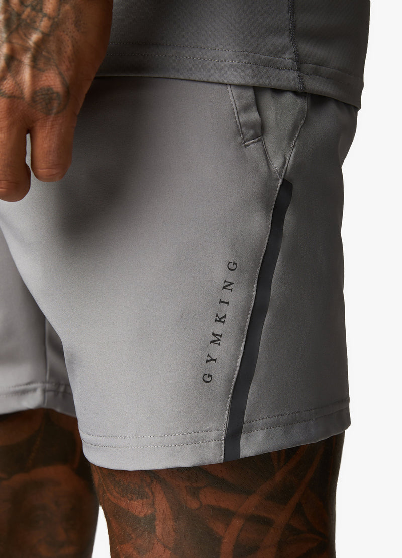 Gym King Covert Short 6" - Dark Grey