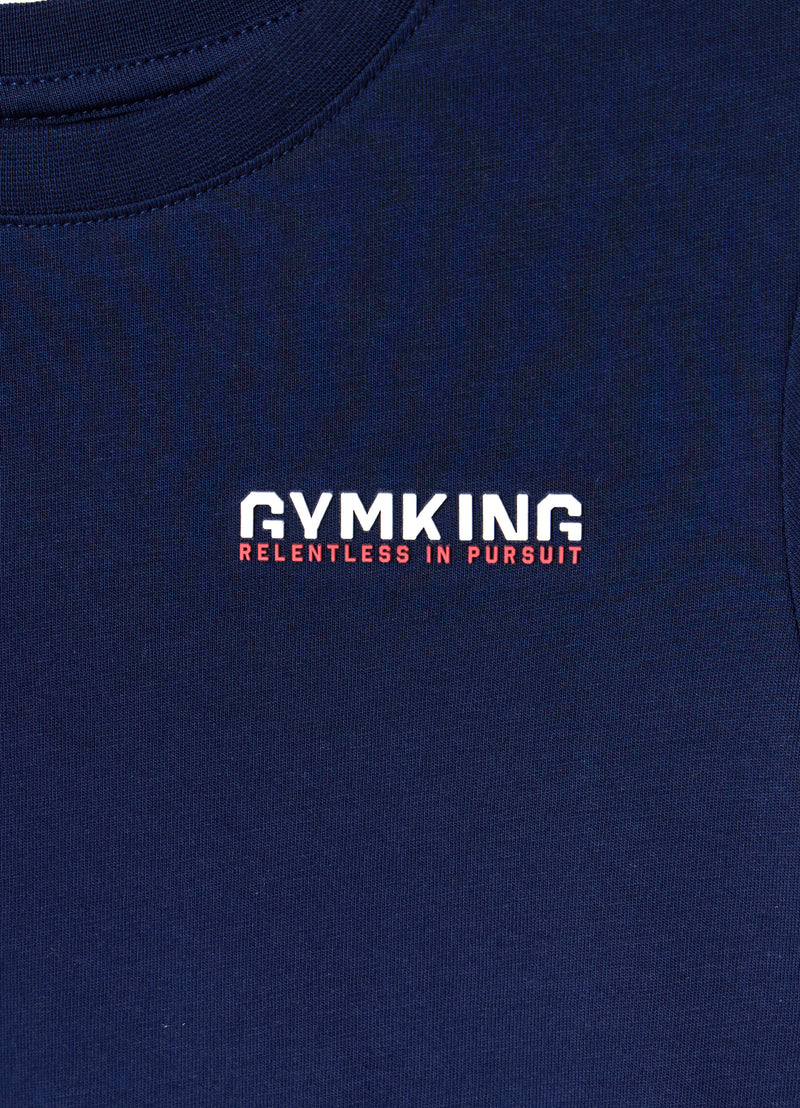 Gym King Kids Relentless Tee - Imperial Blue