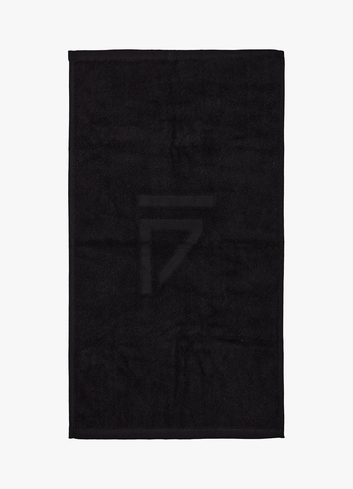 Gym King Small Fight Division Towel - Black/Black