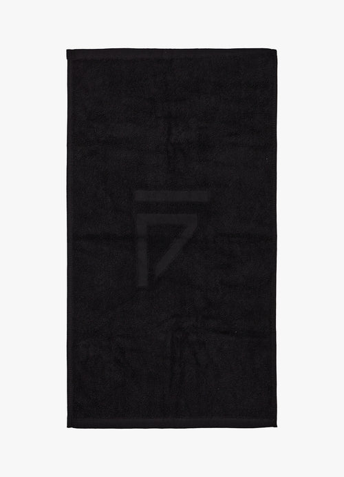 Gym King Small Fight Division Towel - Black/Black