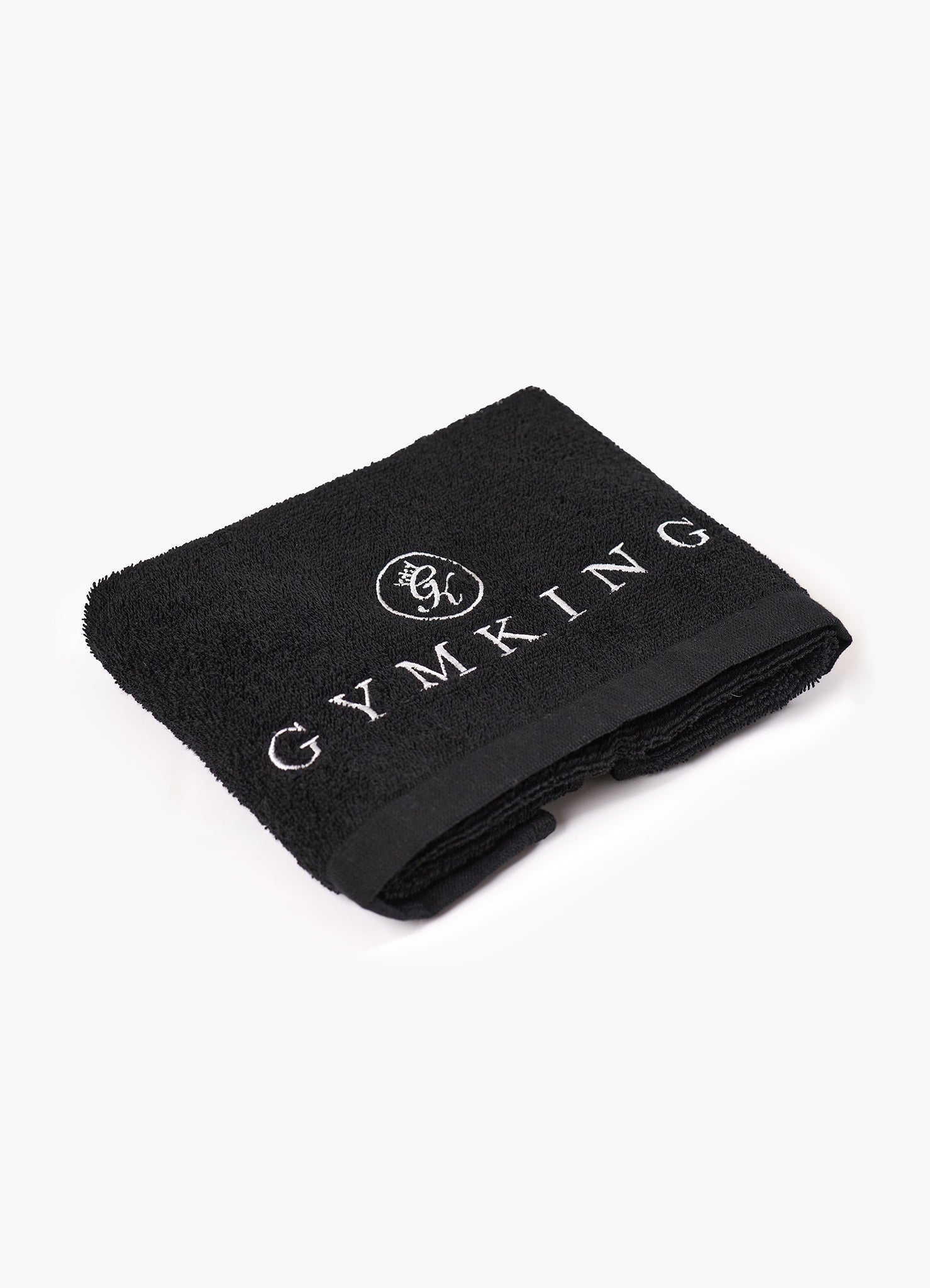 Gym King Small Pro Logo Towel - Black/White