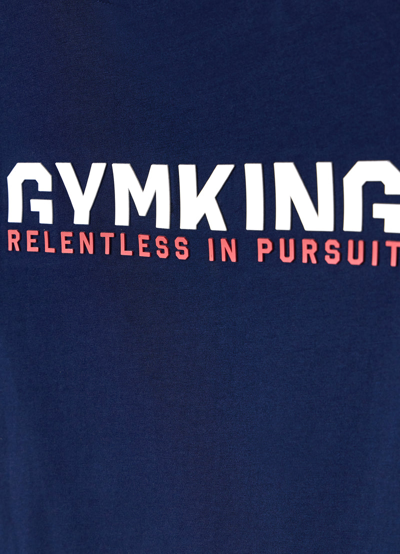 Gym King Kids Relentless Tee - Imperial Blue
