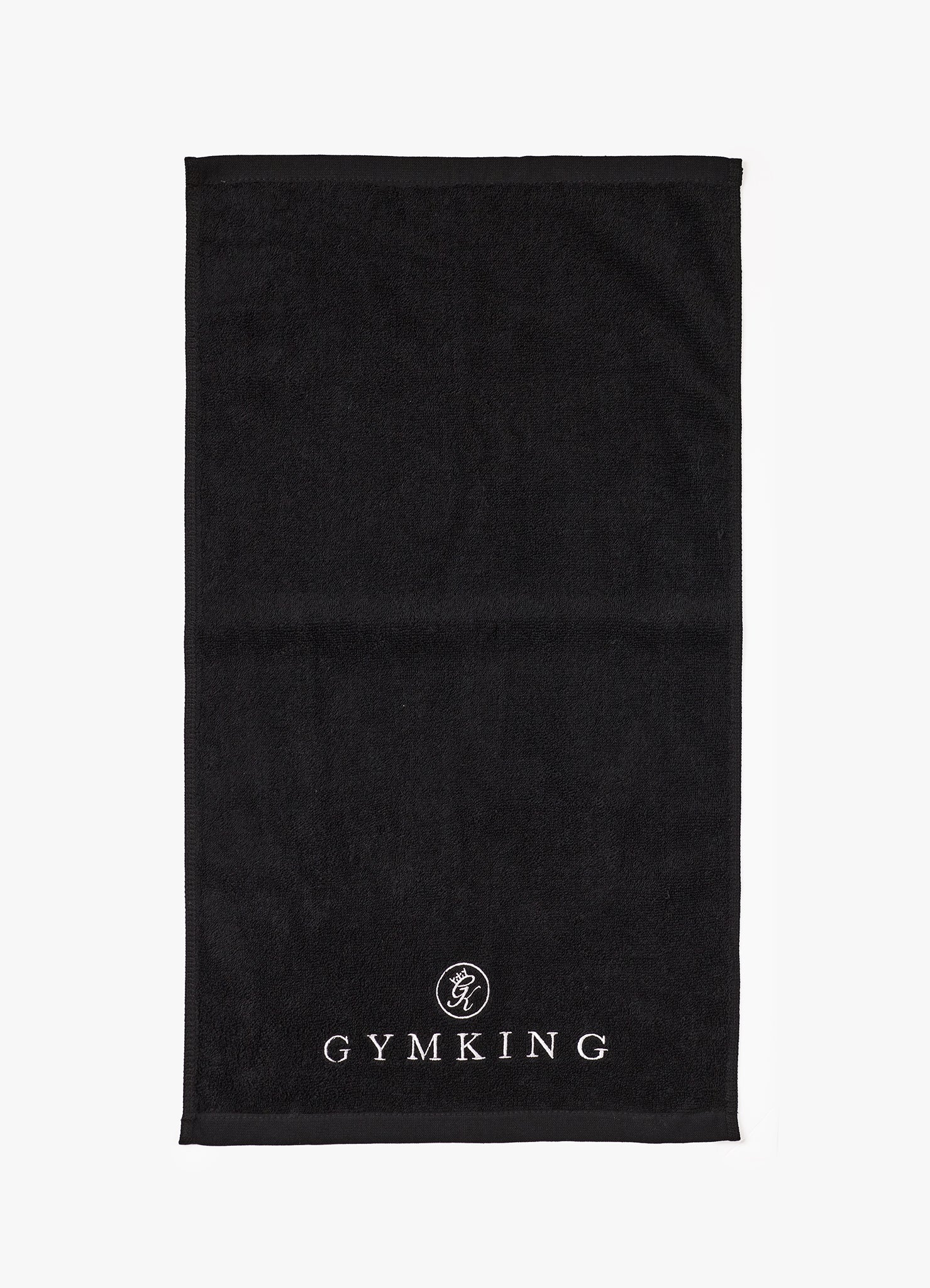 Gym King Small Pro Logo Towel - Black/White