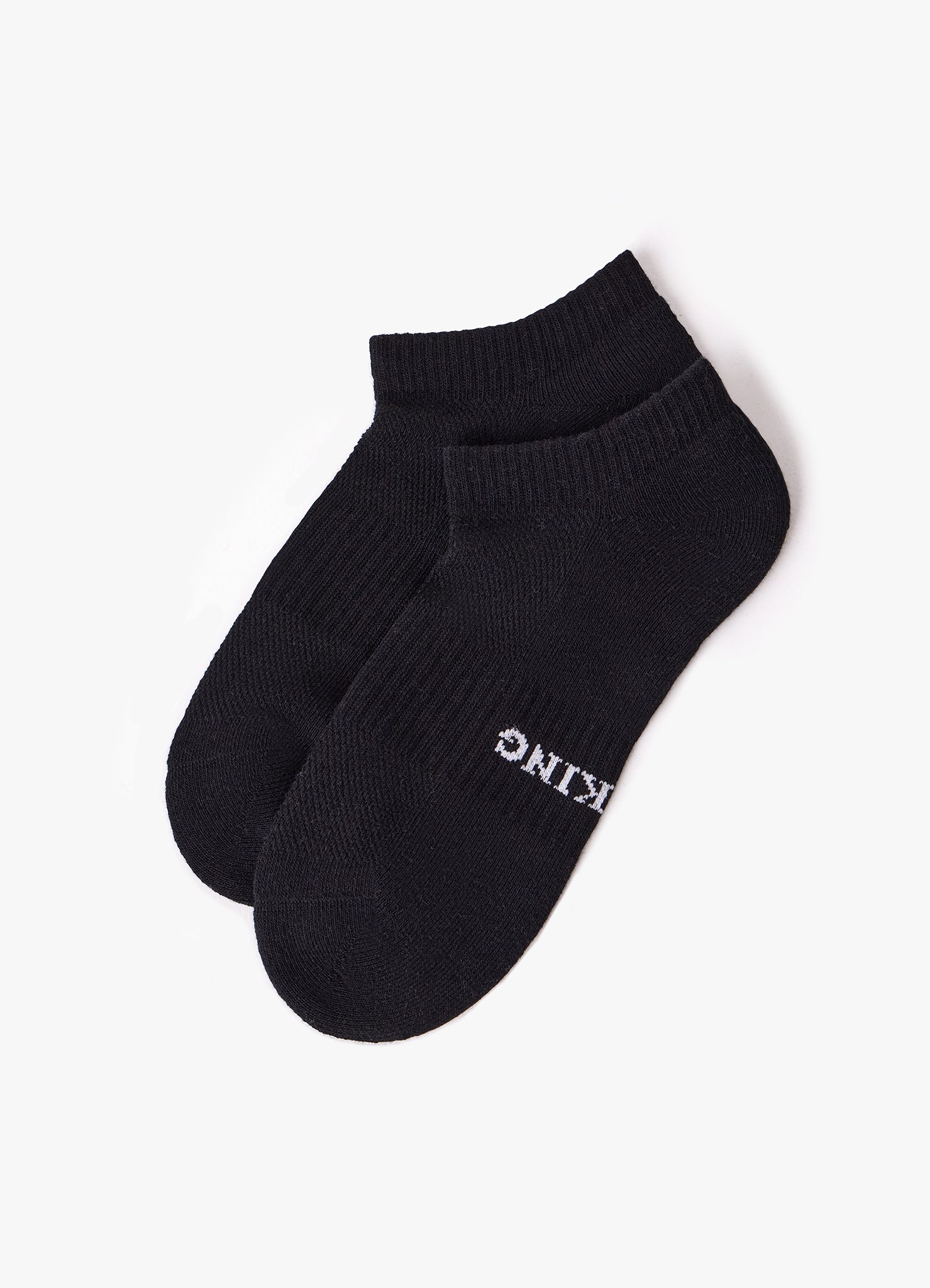 Gym King Linear Sports Sock (1PK) - Black