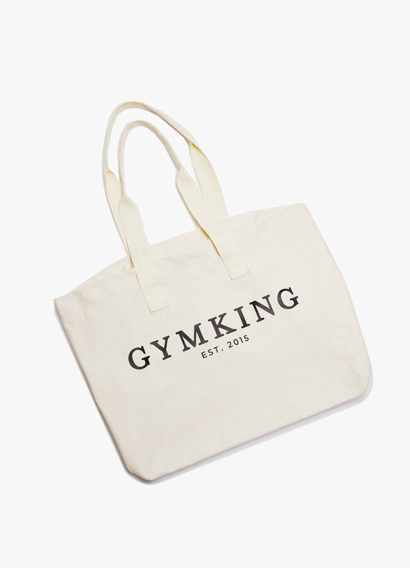 Gym King Established Tote Bag - Natural