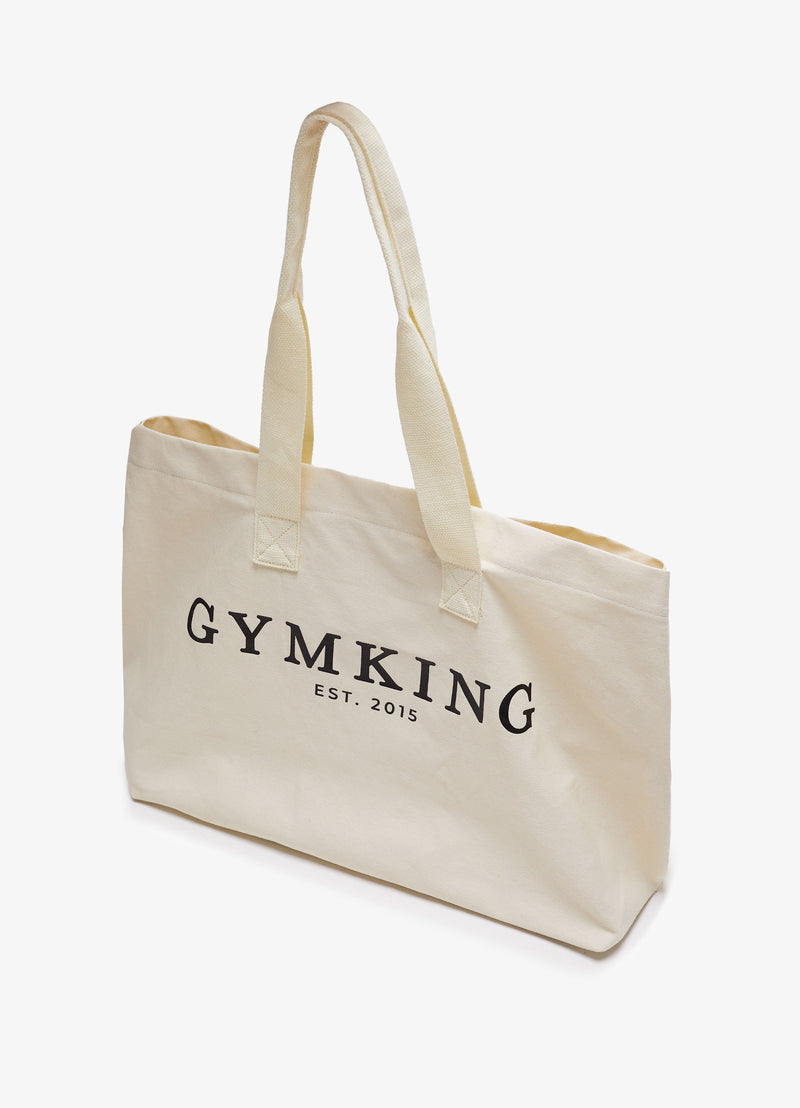 Gym King Established Tote Bag - Natural