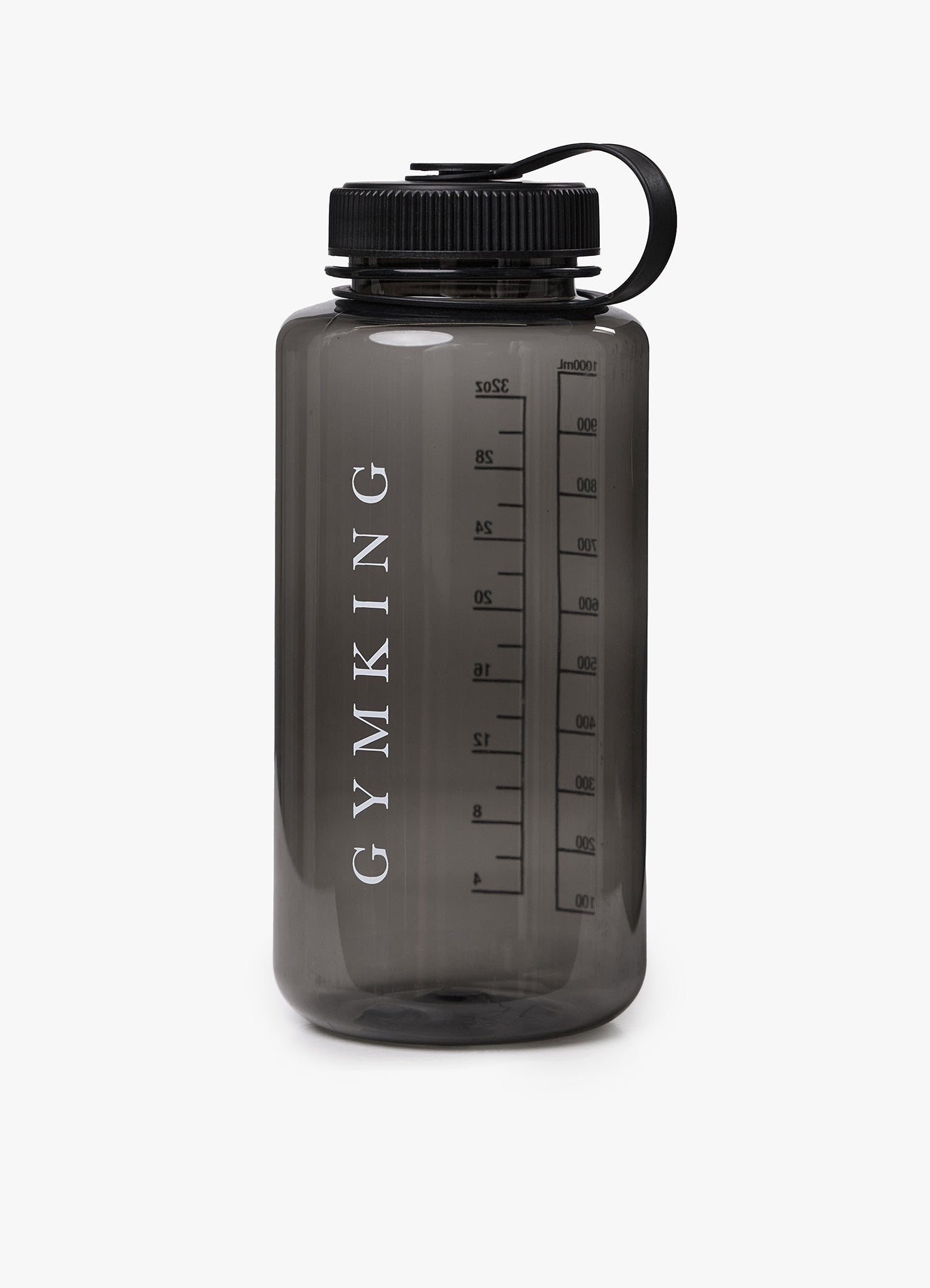 Gym King Linear Sports Bottle - Black Tint