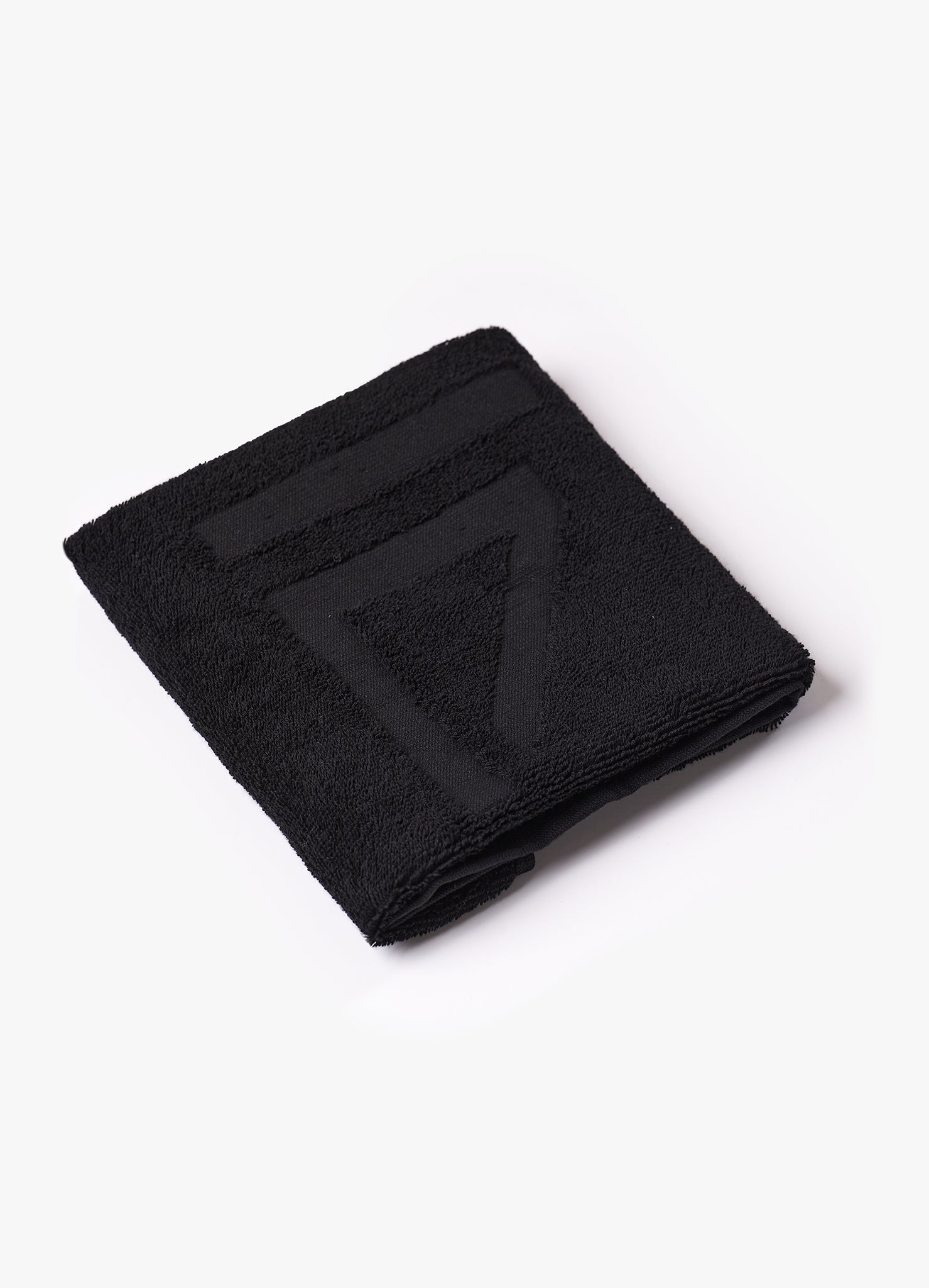 Gym King Small Fight Division Towel - Black/Black