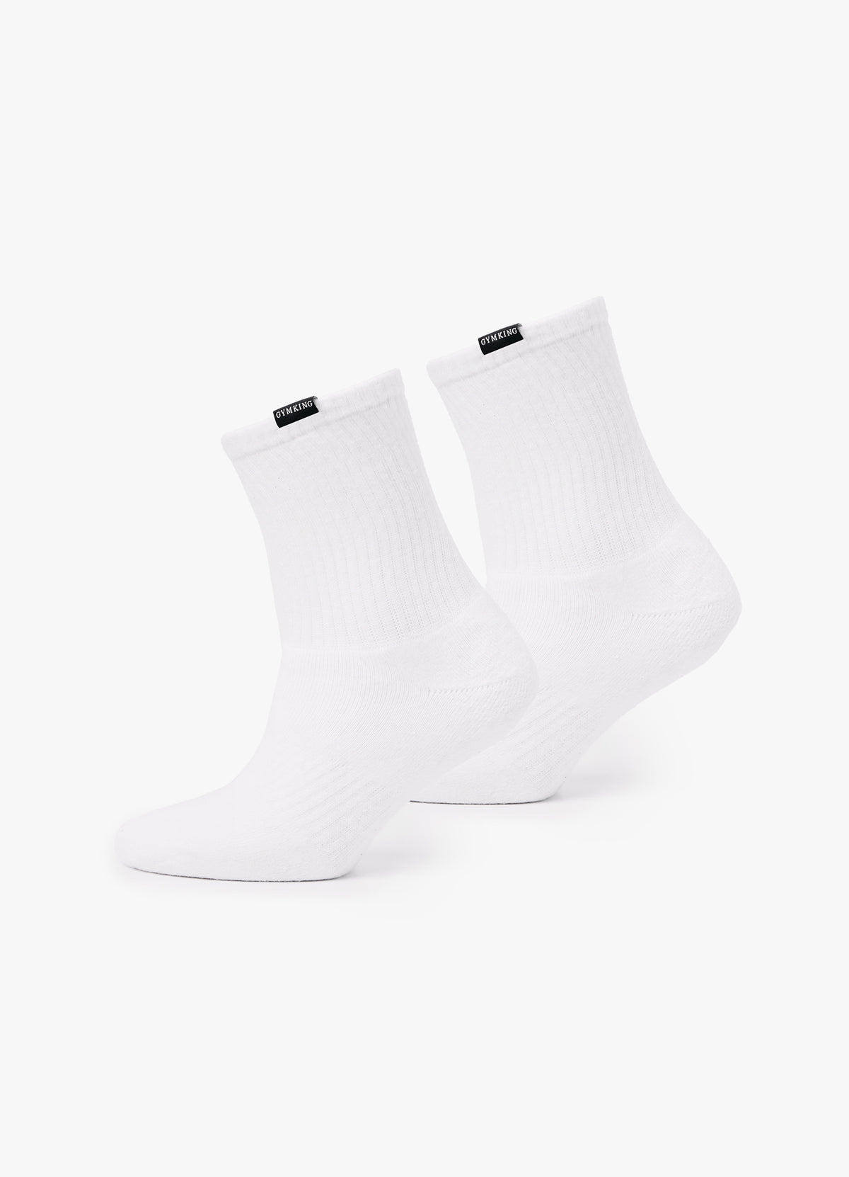 Gym King Essential 3PK Sock - White/Grey/Black