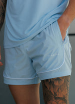 Gym King Core Piped Short - Fresh Blue thumbnail