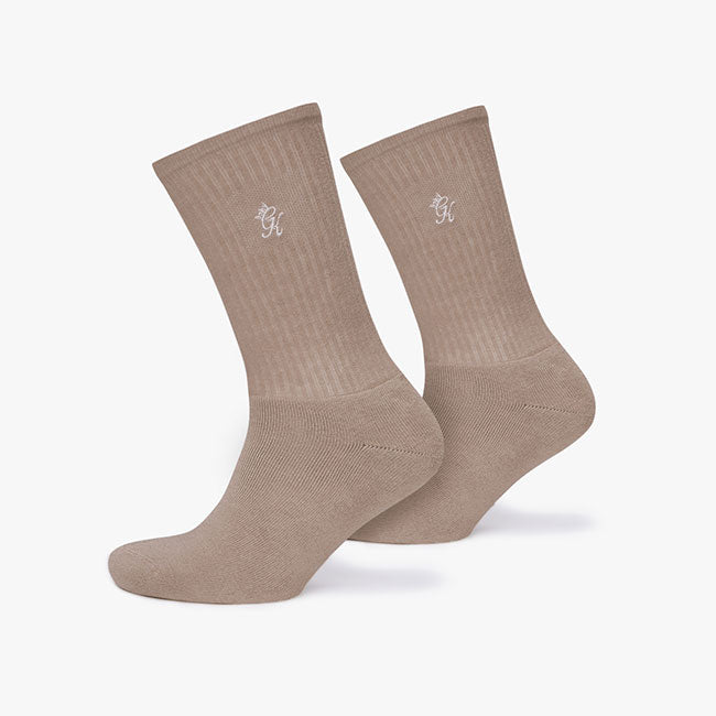 Gym King Core Socks (2pk) - Neutral