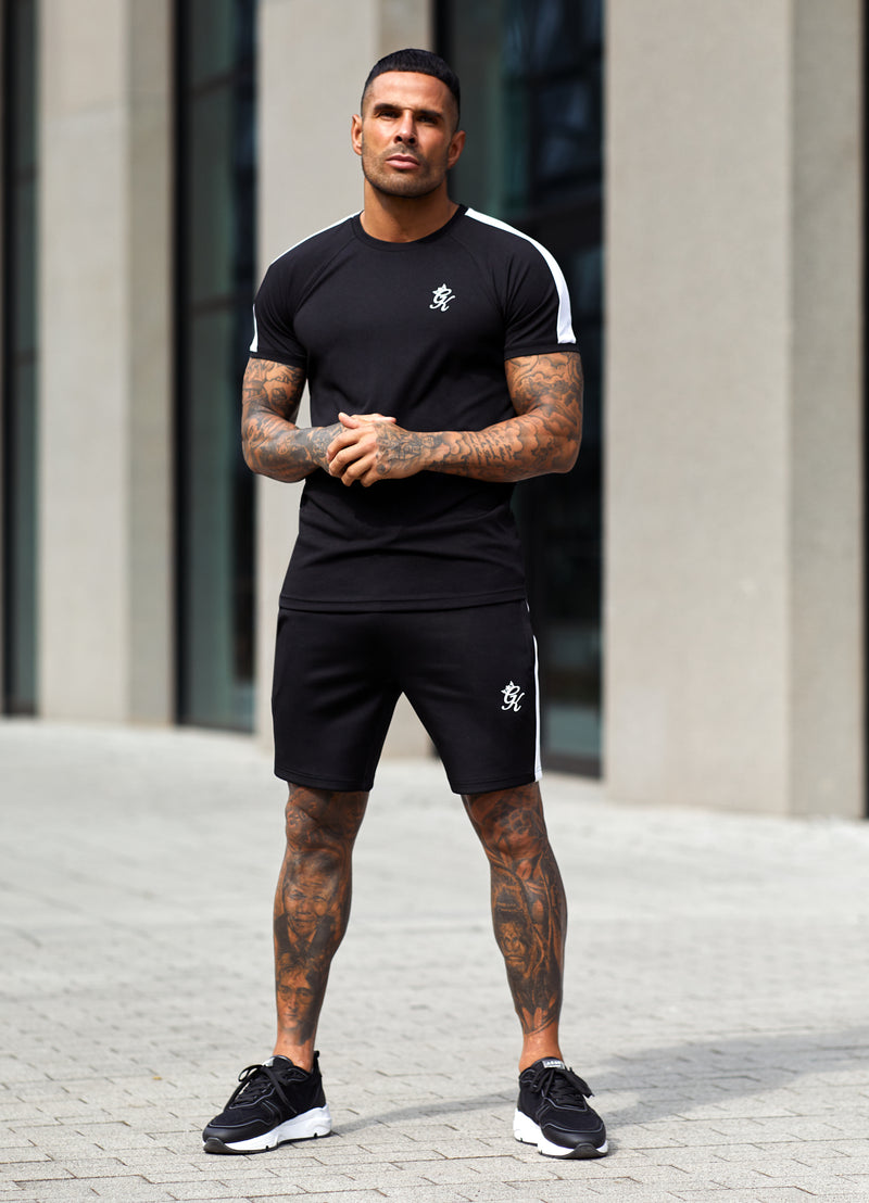 Gym King Core Plus Poly Tee - Black