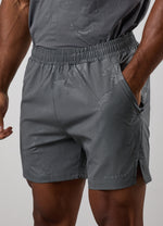 Gym King Debossed Camo Short - Gunmetal Grey thumbnail