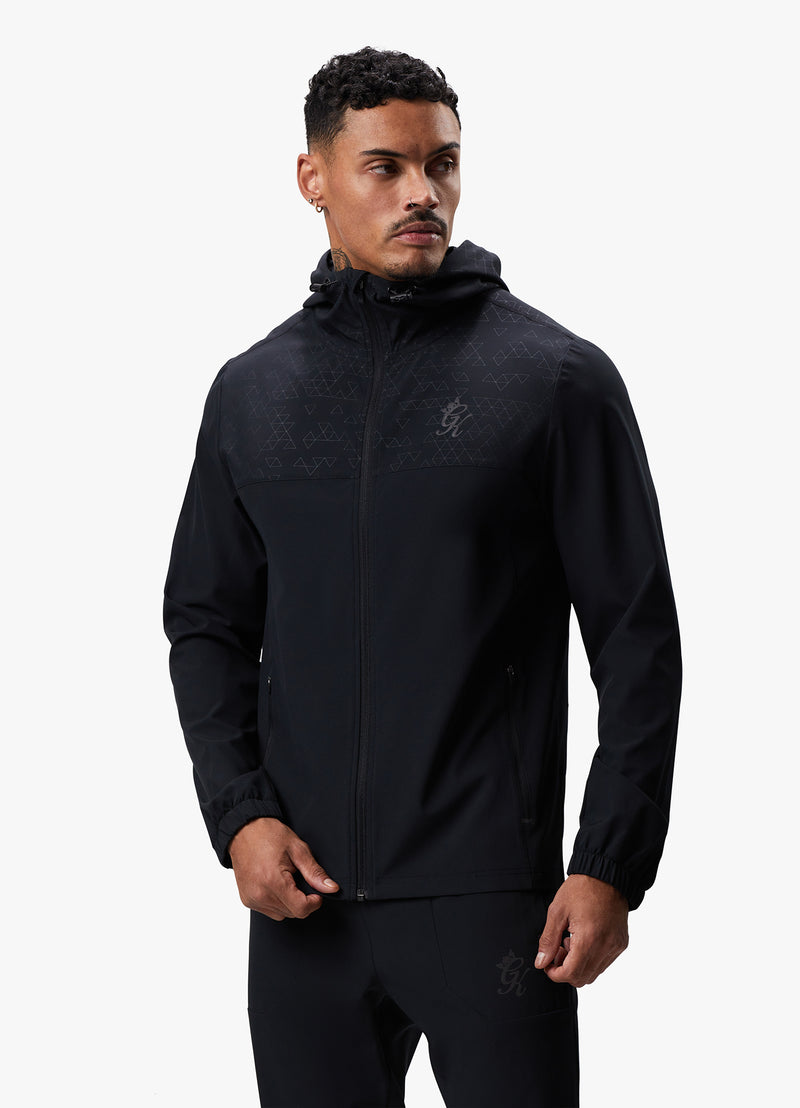 Gym King Debossed 2.0 FZ Hood - Black