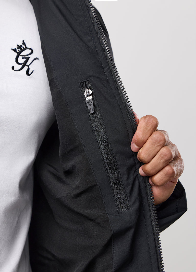 Gym King Discipline Puffer Jacket - Black
