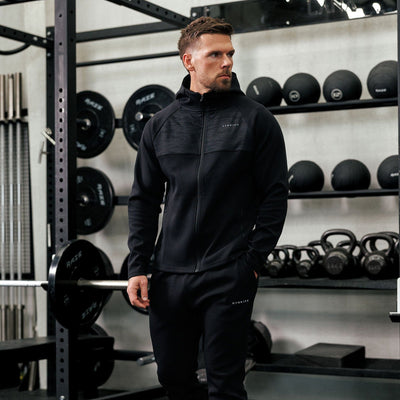 Gym King Dynamic Training Tracksuit - Black
