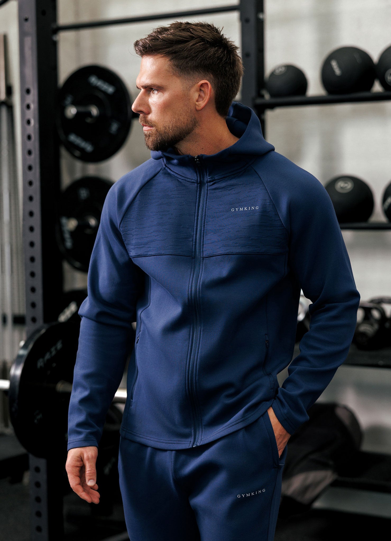 Gym King Dynamic Training Hood - Oxford Blue