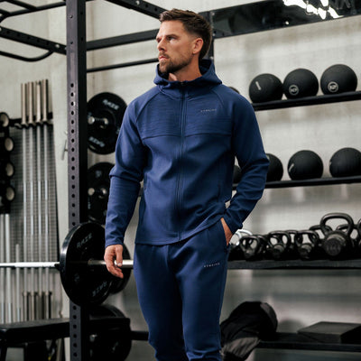 Gym King Dynamic Training Tracksuit - Oxford Blue